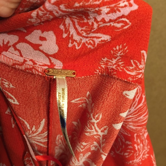 Free People Floral Wide Leg Jumpsuit NWT - Picture 6 of 6